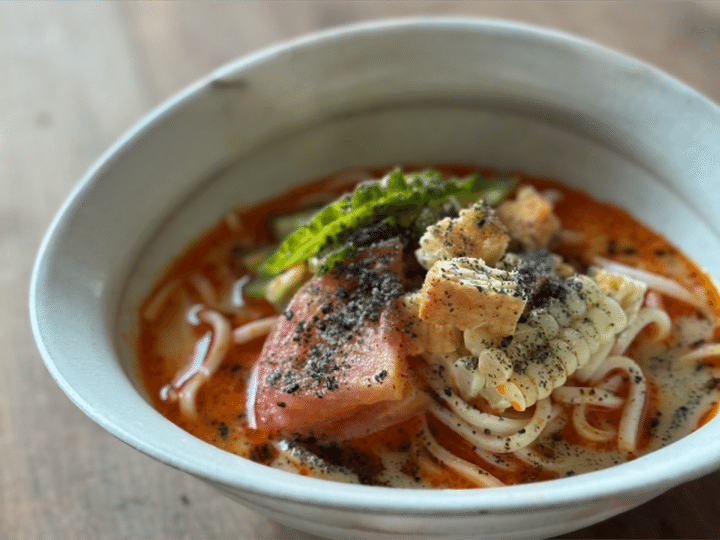 大阪 天満 ごま 老舗 和田萬 ごま専門店 香る担々麺 02