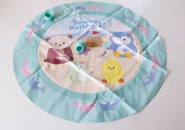 ダイソーの噴水マット