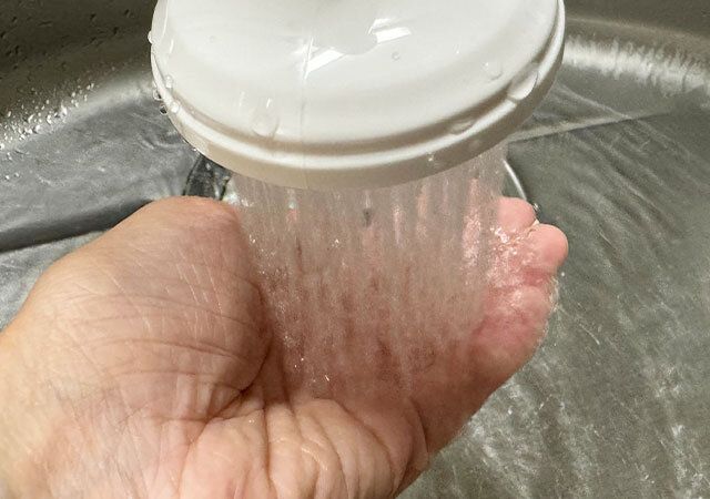 首ふりシャワー シャワーモード