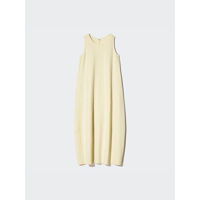 ユニクロのジャージーバルーンワンピース