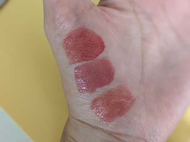 ティルナス サンリットパール ティント新色のスウォッチ