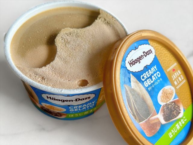 ミニカップ CREAMY GELATO『ほうじ茶きなこ』