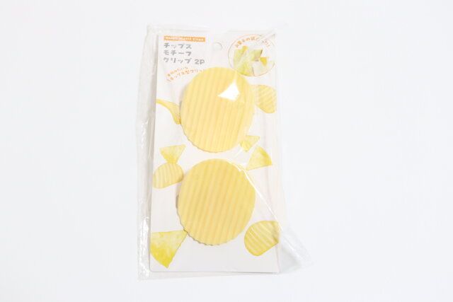 セリア チップスモチーフクリップ 2P パッケージ