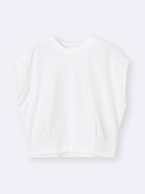 2025gu夏女性おすすめ990円ドライウエストタックT