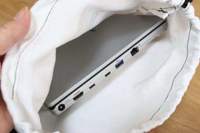 ダイソーのナップサック（サイドポケット付）7