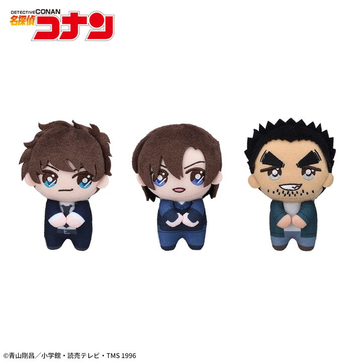 名探偵コナン ぴょことも マスコット“松田&萩原&伊達” 正面