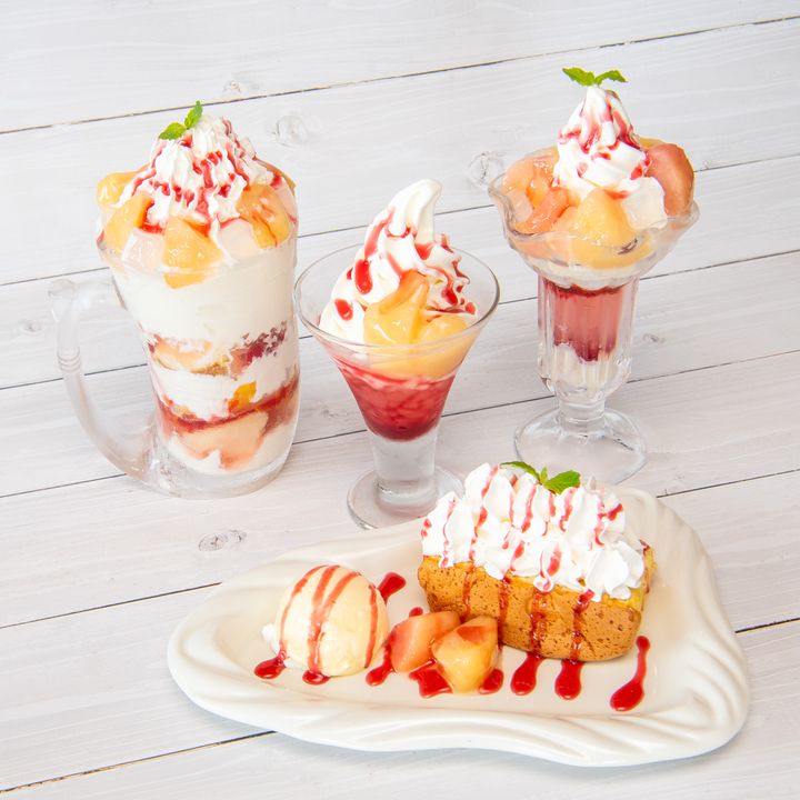 びっくりドンキー「ピーチデザート」2025