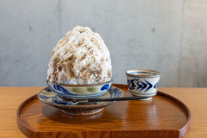 黒糖練乳ぜんざい900円