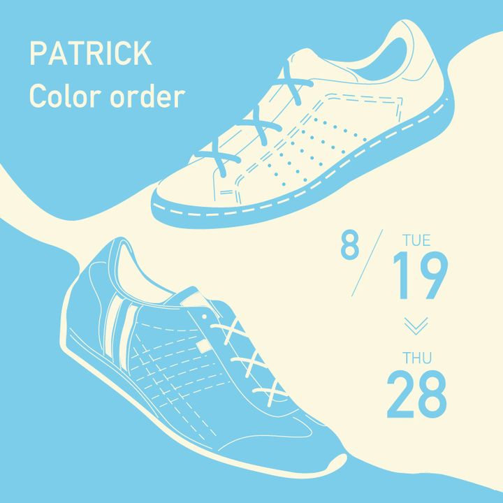世界にひとつだけの特別な一足を作ろう！《パトリック》の人気モデルをカスタムできるイベントがABCマート GRAND STAGE ルミネ横浜店で開催