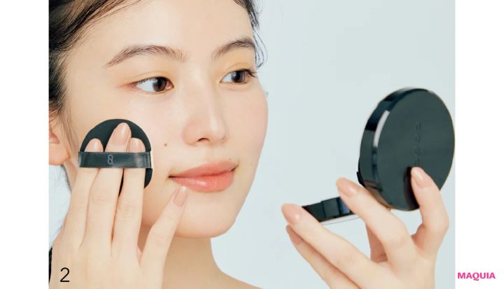 マキア 毛穴 メイク 隠す 友利新 メイク直し