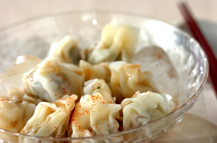 冷やしワンタン