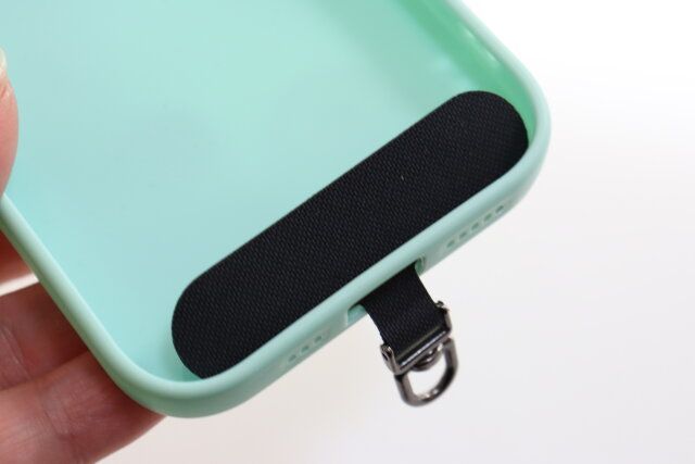 360度回転スマホストラップシート 取り付け