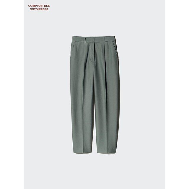 ユニクロのジャージータックアンクルパンツ