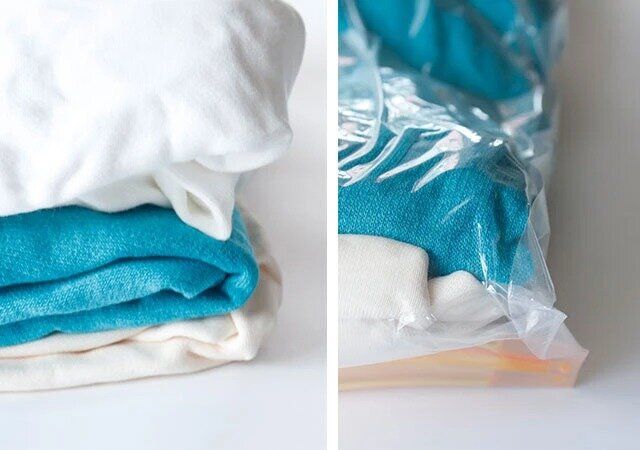 ダイソー ミニバルブ式圧縮袋