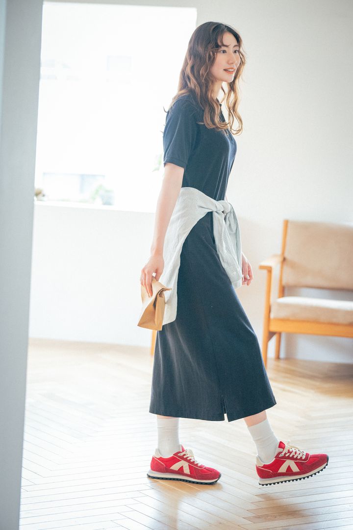 はじめまして！RANです。高身長ならではのスマートなワンピースコーデをご紹介【FUDGE FRIEND おしゃれさんの毎日コーディネート vol.573｜RAN】