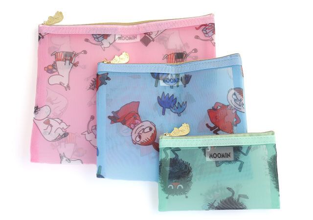 宝島社の素敵なあの人10月号付録のムーミンのメッシュポーチ2