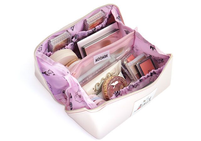 宝島社の素敵なあの人10月号増刊付録のムーミンのボックス型コスメ収納ケース8