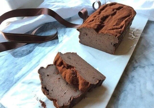 豆腐のチョコレートテリーヌ