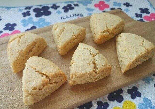 豆腐と米粉のスコーン