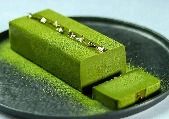 豆腐の抹茶テリーヌ