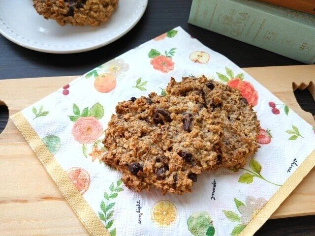 オートミールと豆腐のアメリカンクッキー