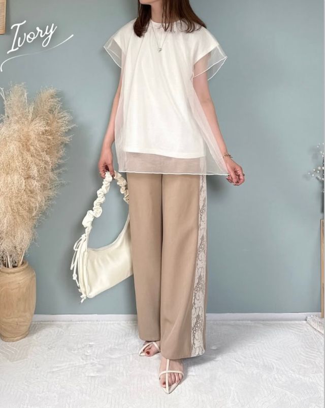 レイヤードTシャツ