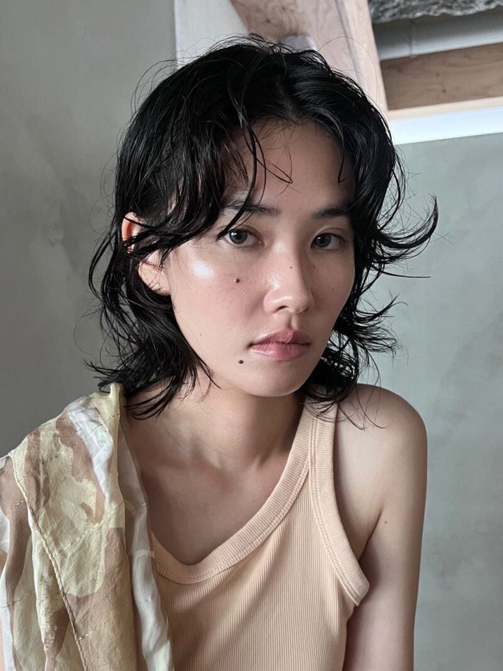 30代ヘアスタイル、ウルフボブ、nanuk