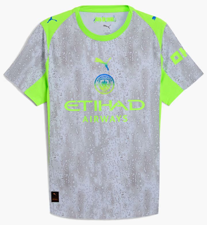 プレミアリーグ強豪、なんと「雨空デザイン」の新ユニフォームを発表！色使いが独特すぎる