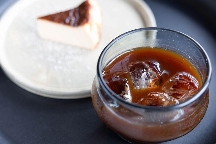 豆本来の風味が感じられる「ブラックコーヒー」600円