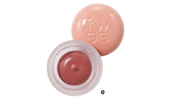 【e】fwee リップアンドチーク ブラーリープリンポット