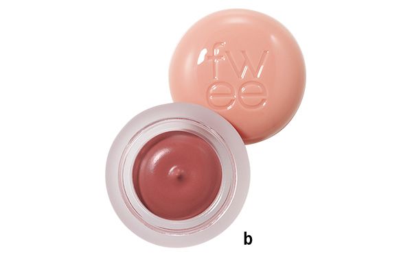 【b】fwee リップアンドチーク ブラーリープリンポット