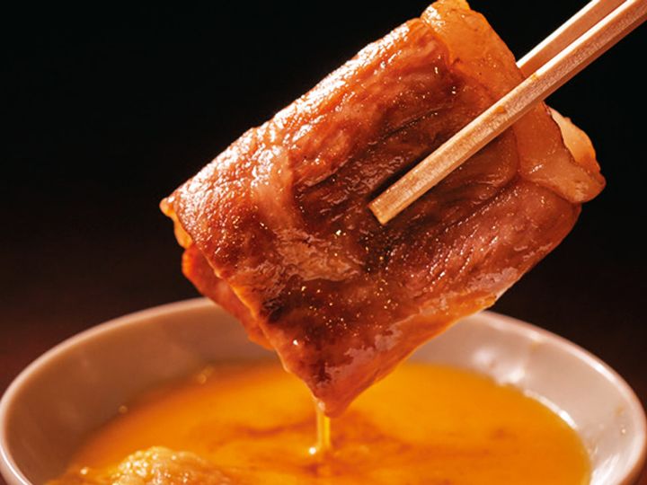 神泉『ゆうじ』の「焼きすき」