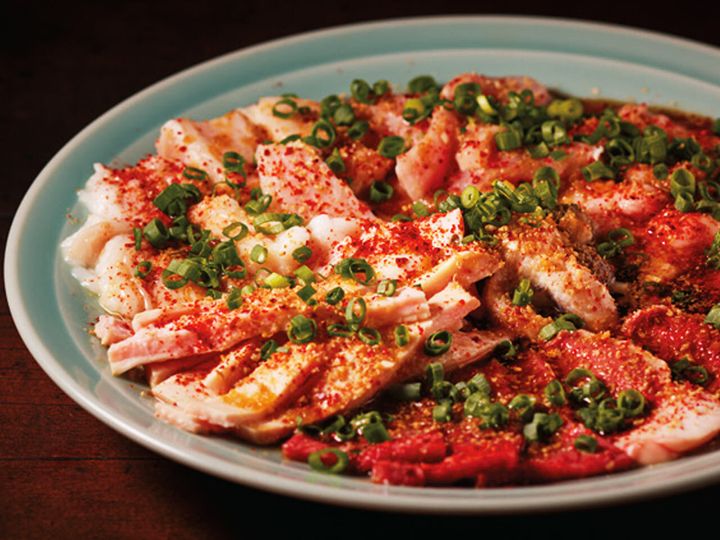 神泉『ゆうじ』の「ホルモン盛り合わせ」