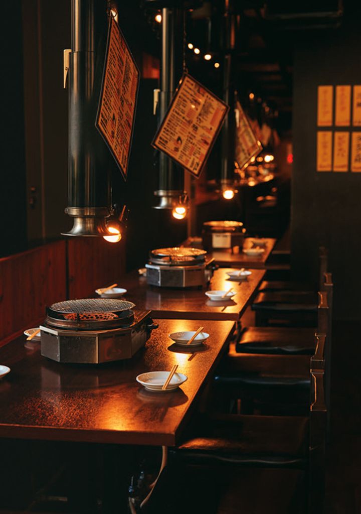 麻布十番『新鮮ホルモン ランボー』の内観