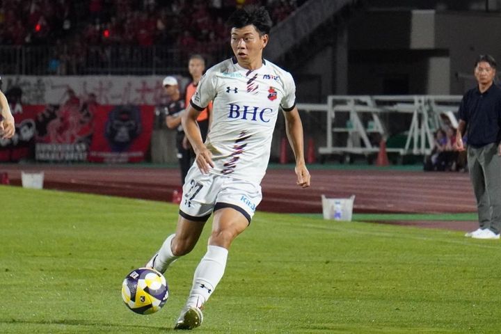 いわきFCの新加入MF山中惇希が左サイドで存在感！敗戦も「自分でゴールを取っていけるような選手になっていきたい」と意欲