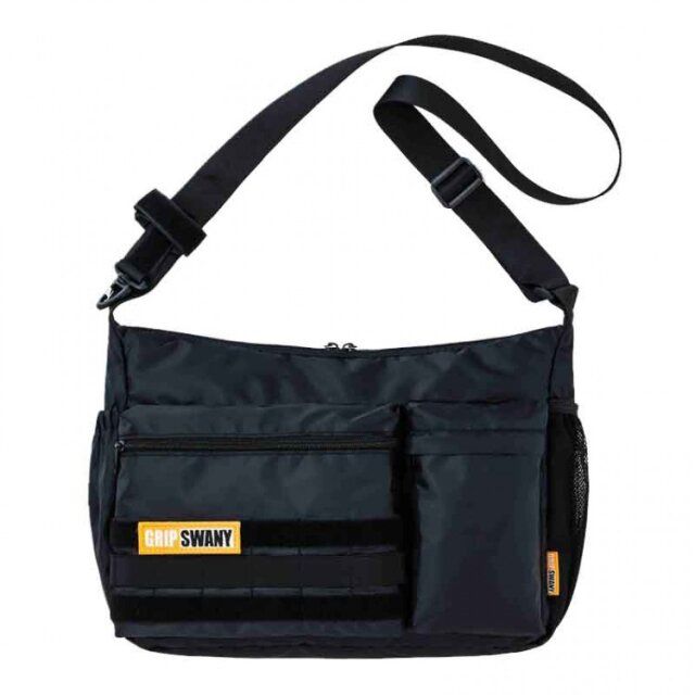 GRIP SWANY ワッペン付きショルダーバッグBOOK