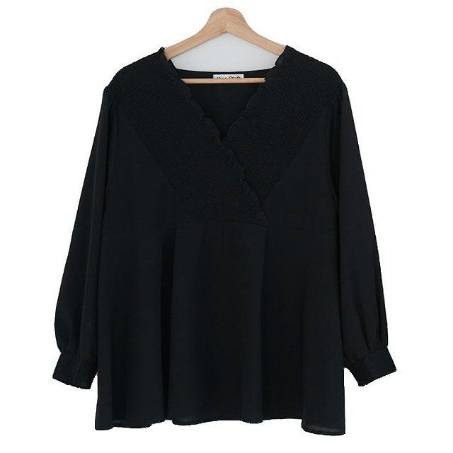 しまむらのシャーリングブラウス