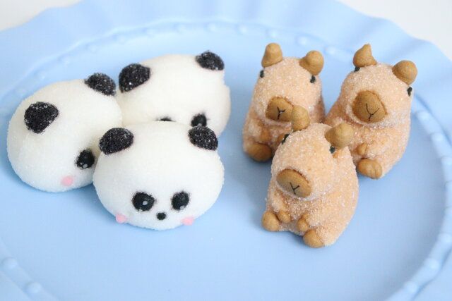 ダイソーのアニマルマシュマロ3