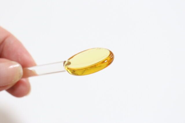 セリアの高見えガラススプーンH14cm