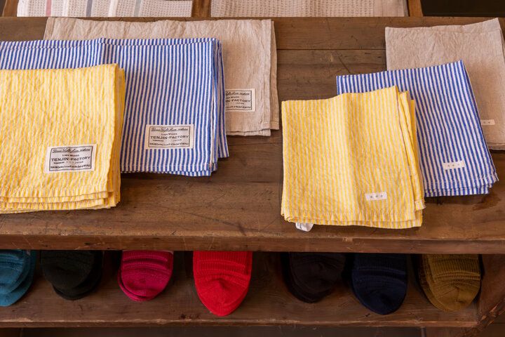 心ときめくアイテムを探しに、ハタオリマチ・富士吉田のテキスタイル雑貨ショップ「絹屋商店」へ
