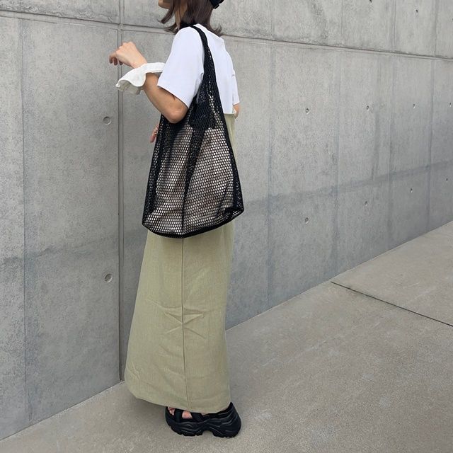 しまむら「メッシュトートバッグ」