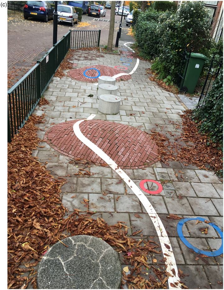 このような障害物コースを想定