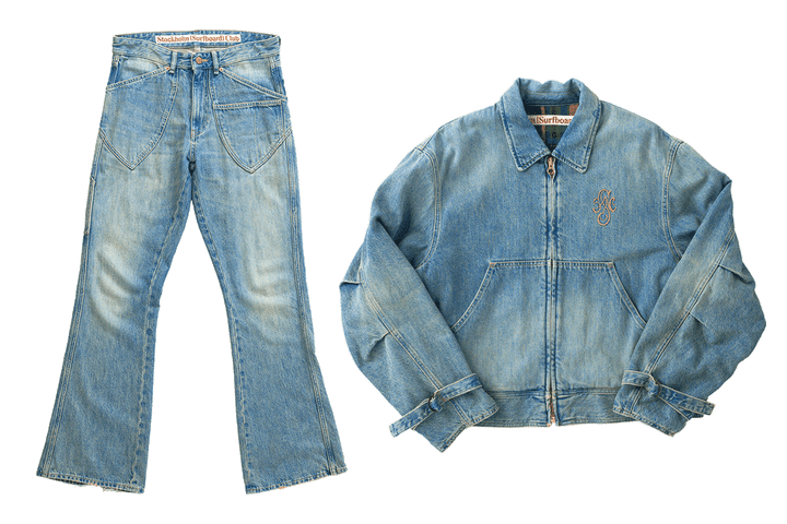 〈ストックホルム サーフボード クラブ〉のデニムアイテム