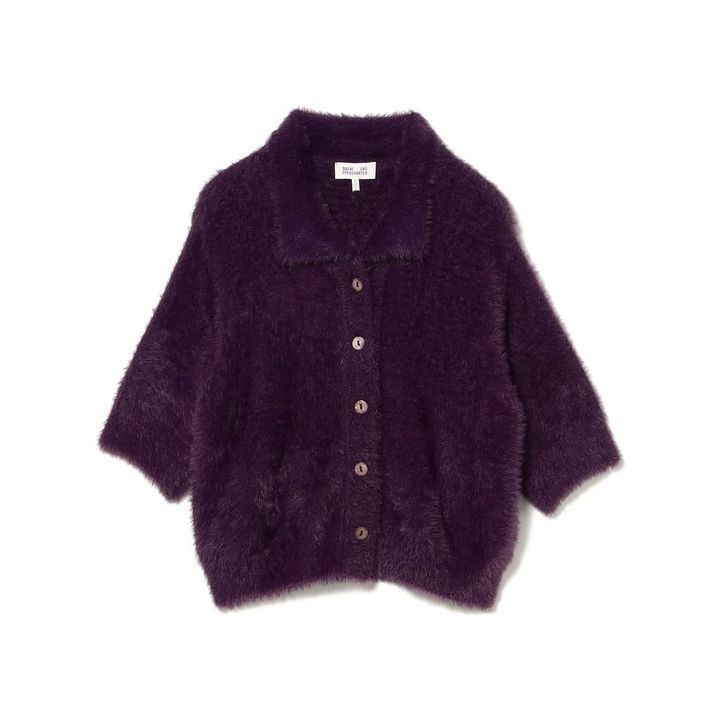 画像: 「ファーリー ハーフスリーブ カーディガン」￥39,600【バウムウンドヘルガーデン】 出典：デミルクス ビームス