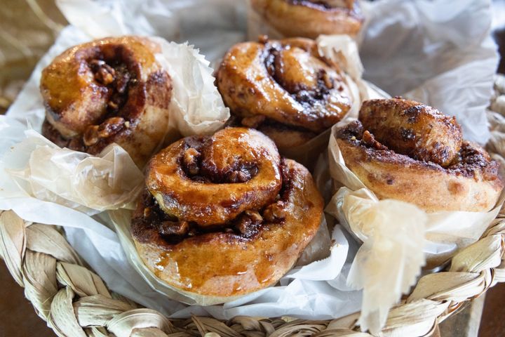 「コーヒーシナモンロール」330円