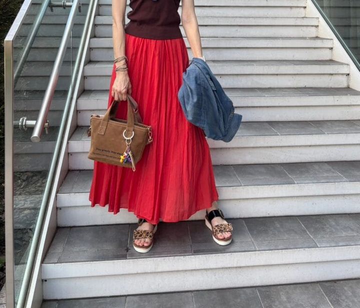 titivateのシアータックボリュームスカート