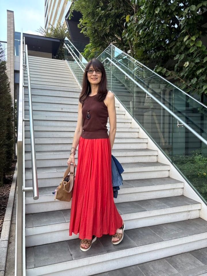 titivateのシアータックボリュームスカート