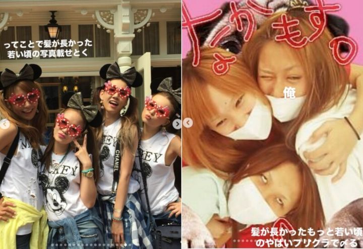 生脚からプリクラまで！金田久美子のご機嫌ショットにファンからのコメント殺到