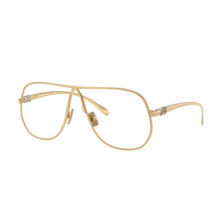 ミュウ オンブレ サングラス ¥69,410／MIU MIU（ルックスオティカジャパン カスタマーサービス 0120-990-307） ※2025年9月発売予定 Photo_ Courtesy of Luxottica