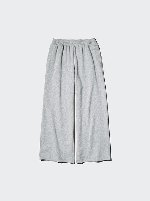 ユニクロのスウェットワイドパンツ